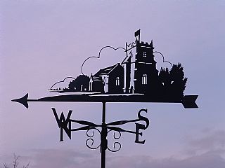 Christchurch Priory weathervane
