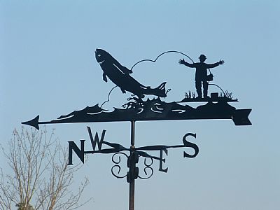 Big Catch weather vane