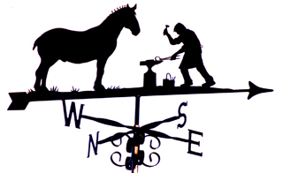 Farrier weather vane