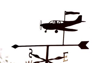 Piper weather vane