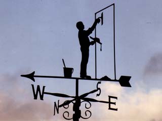 plasterer weather vane