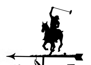 Polo weathervane