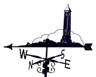 Tower weathervane