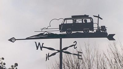 VW Camper weathervane