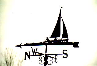 Wayfarer weathervane