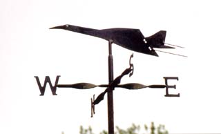 Concorde weathervane