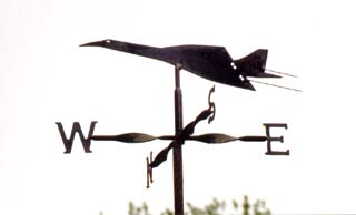 Concorde weather vane