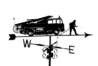 Fire Engine weather vane