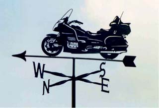 Goldwing weather vane