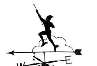 Hermes weathervane