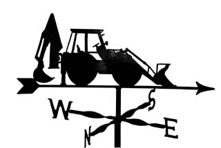 J.C.B. weather vane