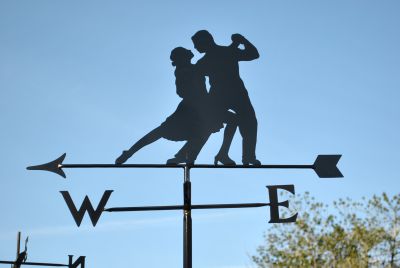 Tango weather vane