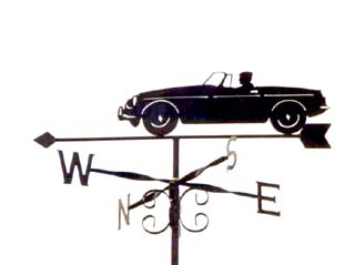 MGB weathervane