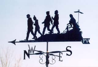 Ramblers weathervane