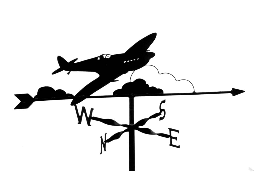 Spitfire weather vane